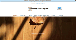 Desktop Screenshot of expertosenparquet.com